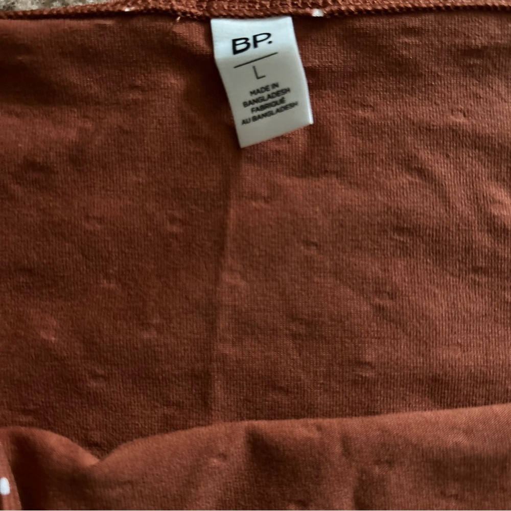 BP | Brown Polka Dot Mini Dress - Picture 10 of 11